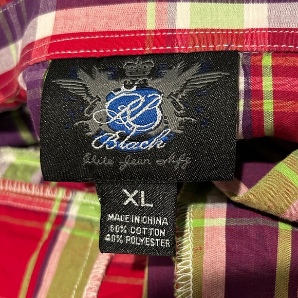 RB Black Label Elite Jean MFG Plaid Shirt - Picture 13 of 15